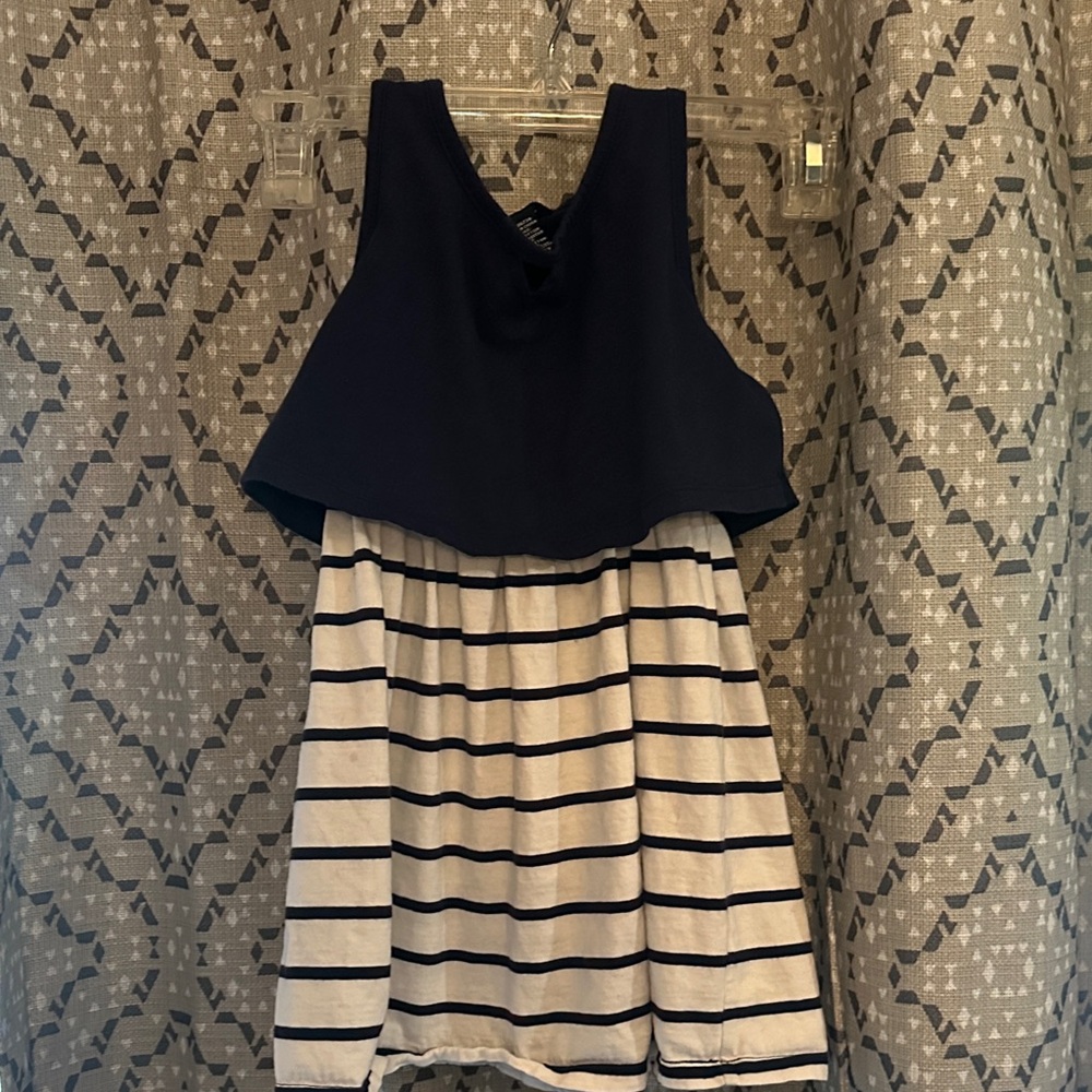 Nautica Deep Blue Cotton Blend Top